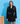 Trench-coat bi-matière cuir noir – Rodier, vue 2