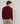 Pull homme col V en cachemire 2 fils rouge bordeaux – Rodier, vue 4