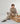 Pull homme col rond en cachemire 2 fils marron taupe – Rodier