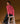 Pull col rond en cachemire - Orange Corail