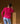 Pull col rond en cachemire - Rose Tonique