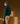 Cashmere rullekravetrøje - Duck Green