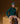 Cashmere rullekravetrøje - Duck Green