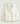 Dobbeltradet strikjakke - Ecru White