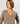 Merino uld V-hals sweater - Beige