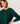 Merino uld cardigan - Engelsk Grøn