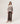 Wide knit pants - Havana Brown