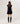 Kort skater-nederdel - Midnight Blue
