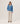 Gennembrudt cashmere cardigan - Blue Grey