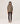 Oversized trøje i kashmir mock-neck - Beige
