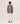 Cashmere V-hals oversized pullover - Beige