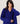 Oversized V-hals kashmir sweater - Ultramarine Blue