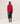 Cashmere sweater med rund hals - Rød