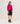 Cashmere sweater med rund hals - Rose Geranium