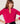 Cashmere tunesisk krave sweater - Rose Geranium