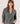 Cashmere sweater med tunesisk krave - Medium Grey
