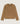 Cashmere sweater med rund hals - Camel Brown