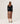 Cashmere sweater med tunesisk krave - Sort