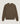 Merino uld V-hals sweater - Bark Brown