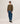 Merino uld poloshirt - Bark Brown