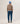 Cashmere V-hals pullover - Marl taupe