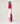 Silk turtleneck twin-set - Fuchsia