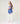 Silk turtleneck twin-set - Blue Gray