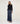Silk turtleneck twin-set - Midnight Blue