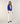 2 i 1 merino uld vest - Ultramarine Blue