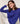 Merinouldsweater med rund hals - Ultramarine Blue