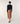 Merinouldsweater med rund hals - Sort