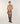 Merino uld rullekrave sweater - Camel Brown