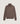 Pull col roulé en laine mérinos - Marron Ecorce