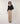 Kabel cardigan - Sort