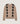 Pull col rond jacquard - Marron Moka