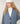 Oversized chunky strik cardigan - Blå