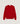 Merinouldsweater med rund hals - Rød
