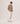 Merinould V-hals pullover - Mørk beige