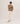 Merinould V-hals pullover - Mørk beige