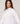 Chemise oversize blanche manches 3/4