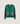 Tricolor merino uld vest - Emerald Green