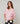 Oversized wool V-neck sweater - Pale Pink
