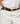 Leather belt with brass detail - Brown