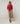 Silk round neck twin set - Framboise