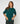 Merinouldsweater med rund hals - Grøn