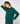 Merinouldsweater med rund hals - Grøn