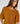 Merinouldsweater med rund hals og 3/4-ærmer - Moutarde
