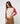 Color block rundhalset sweater i merinould - Ivoire