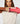 Color block rundhalset sweater i merinould - Ivoire