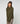 Ribstrikket sweater med høj hals